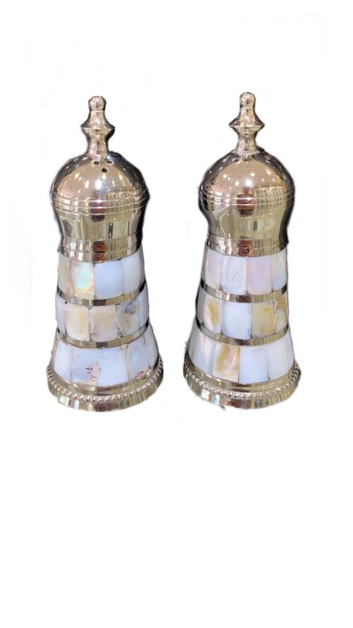 Mother of Pearl Salt & Pepper Shakers