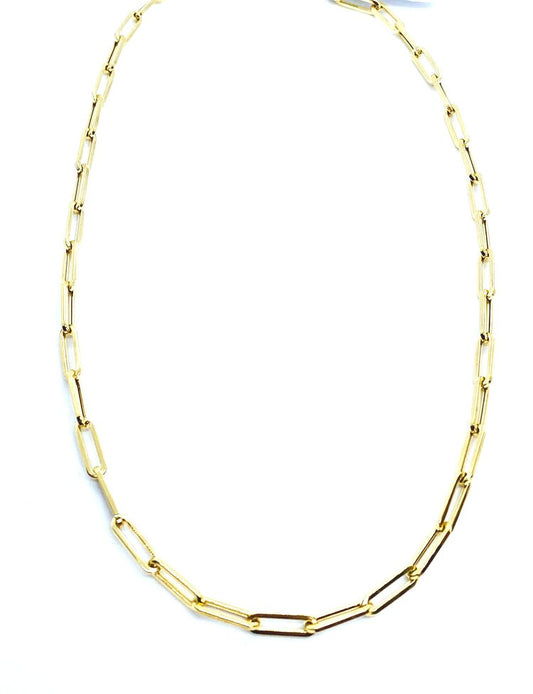 14K Gold Link 16' Necklace